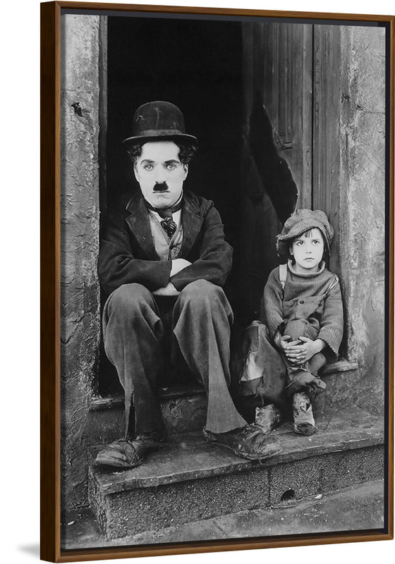 "Chaplin in The Kid"