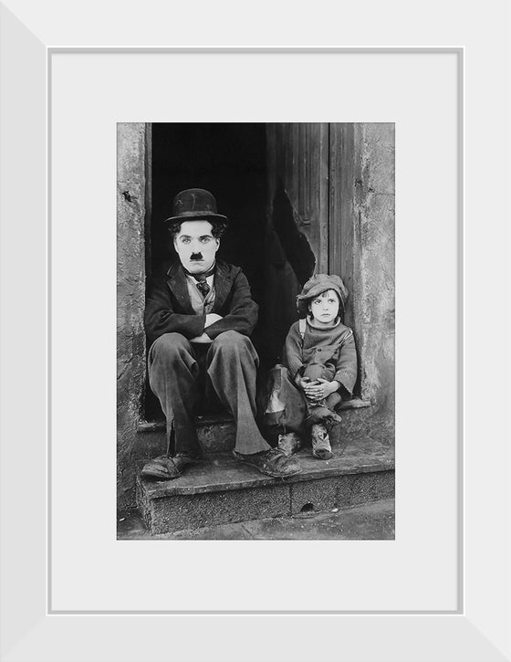 "Chaplin in The Kid"