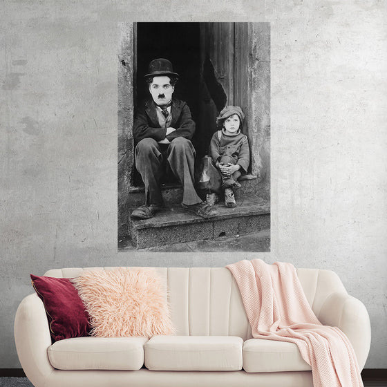 "Chaplin in The Kid"