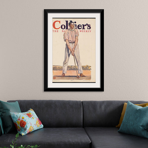 "Collier's. "Fore!", Edward Penfield