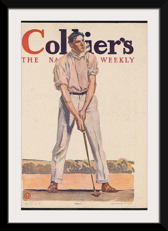 "Collier's. "Fore!", Edward Penfield