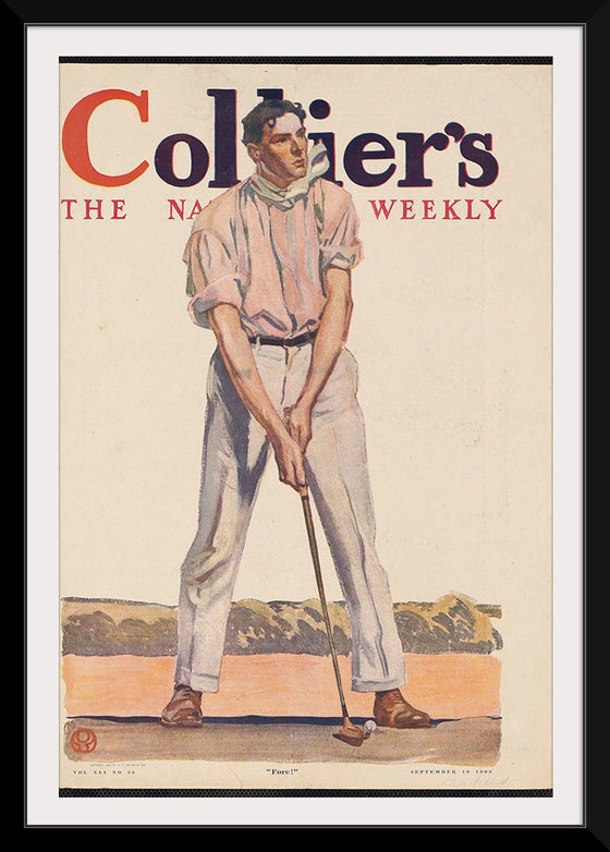 "Collier's. "Fore!", Edward Penfield