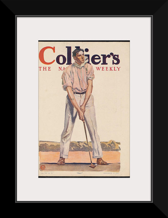 "Collier's. "Fore!", Edward Penfield