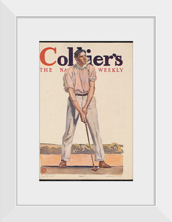 "Collier's. "Fore!", Edward Penfield