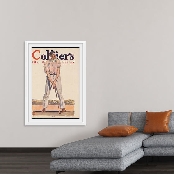 "Collier's. "Fore!", Edward Penfield