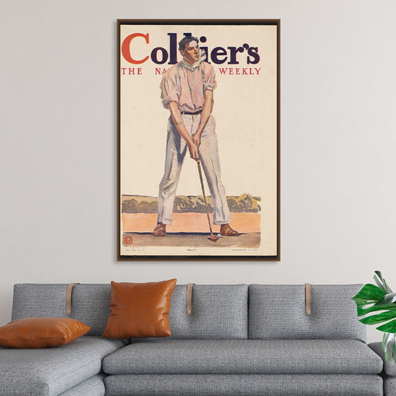 "Collier's. "Fore!", Edward Penfield