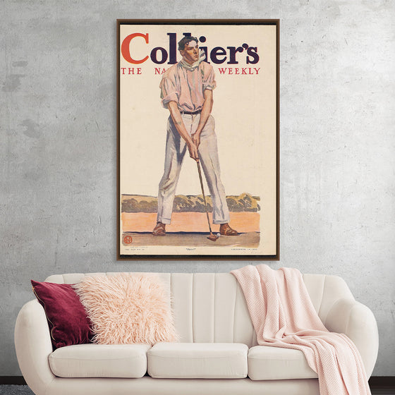 "Collier's. "Fore!", Edward Penfield