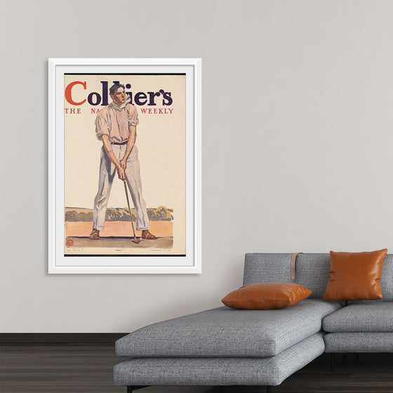 "Collier's. "Fore!", Edward Penfield