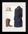 "Zoar Man's Hat, Boots and Coat (c. 1937)",  Fritz Boehmer