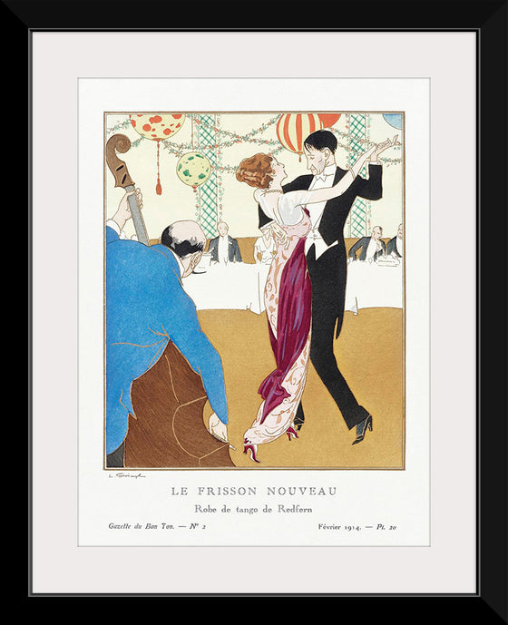 "Le Frisson Nouveau: Robe de tango de Redfern (1914)" , Ludwik Strimpl