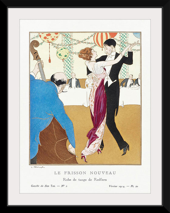 "Le Frisson Nouveau: Robe de tango de Redfern (1914)" , Ludwik Strimpl