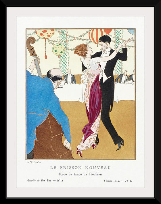 "Le Frisson Nouveau: Robe de tango de Redfern (1914)" , Ludwik Strimpl