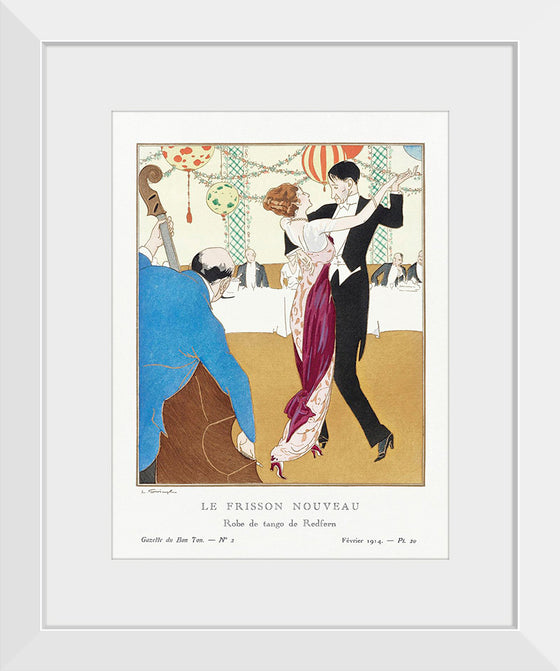 "Le Frisson Nouveau: Robe de tango de Redfern (1914)" , Ludwik Strimpl