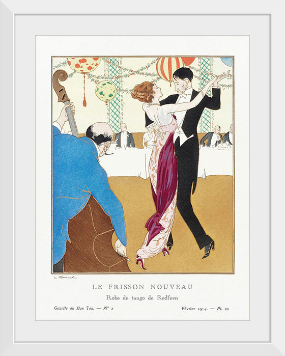 "Le Frisson Nouveau: Robe de tango de Redfern (1914)" , Ludwik Strimpl