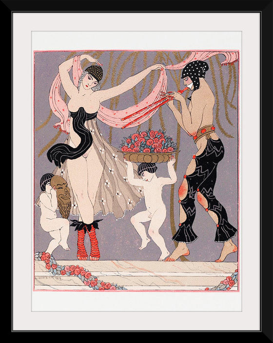 "The dance of the flowers (1929)", George Barbier
