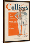 "Collier's, the national. The house of devils", Edward Penfield