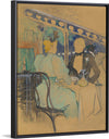 "Fashionable People at Les Ambassadeurs (Aux Ambassadeurs: Gens Chic) (1893)", Henri de Toulouse-Lautrec