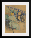 "Fashionable People at Les Ambassadeurs (Aux Ambassadeurs: Gens Chic) (1893)", Henri de Toulouse-Lautrec