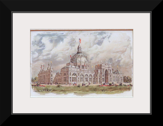 "United States Government Building, World's Columbian Exposition Art Portfolio", Childe Hassam