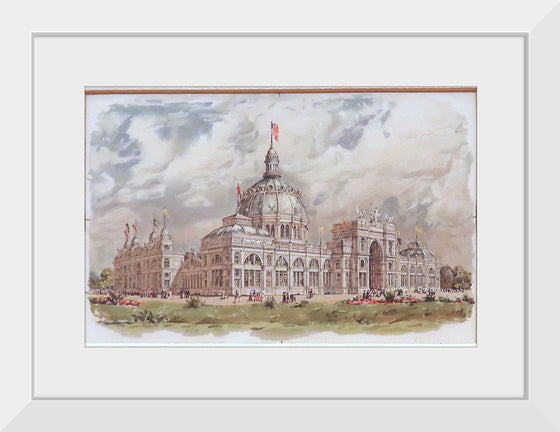 "United States Government Building, World's Columbian Exposition Art Portfolio", Childe Hassam