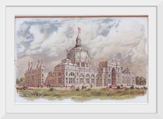 "United States Government Building, World's Columbian Exposition Art Portfolio", Childe Hassam