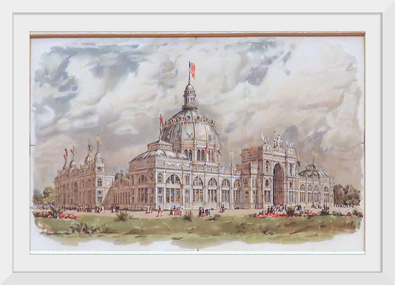 "United States Government Building, World's Columbian Exposition Art Portfolio", Childe Hassam