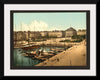 "The Place Gambetta and docks, Havre, France"