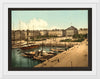 "The Place Gambetta and docks, Havre, France"