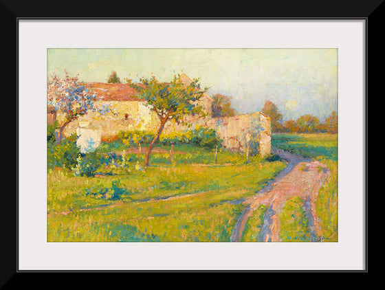 "Spring in France", Robert William Vonnoh