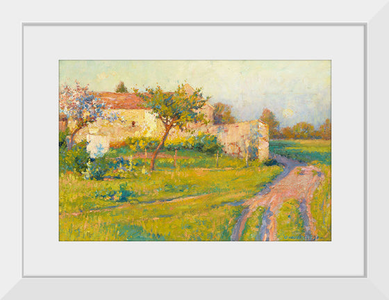 "Spring in France", Robert William Vonnoh