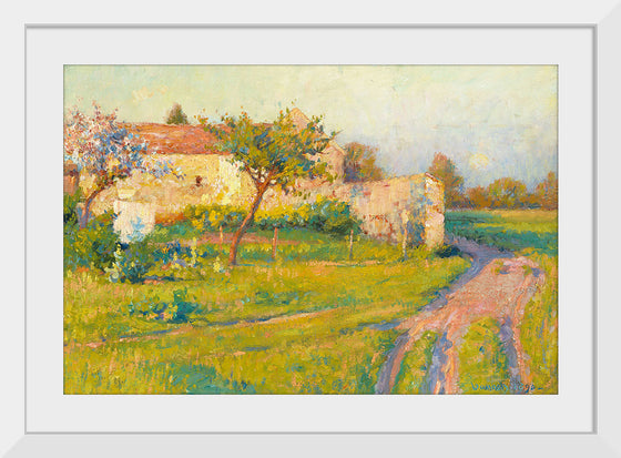 "Spring in France", Robert William Vonnoh