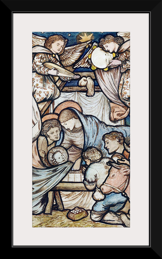 "The Nativity (1863)",  Sir Edward Burne-Jones