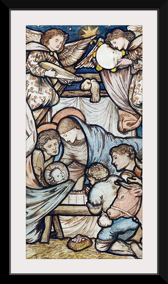 "The Nativity (1863)",  Sir Edward Burne-Jones