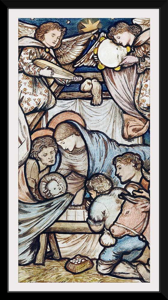 "The Nativity (1863)",  Sir Edward Burne-Jones