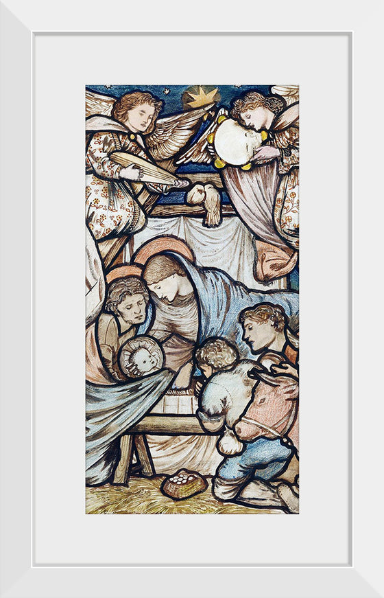 "The Nativity (1863)",  Sir Edward Burne-Jones