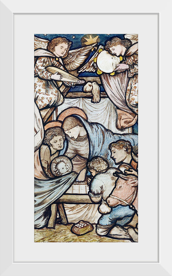 "The Nativity (1863)",  Sir Edward Burne-Jones