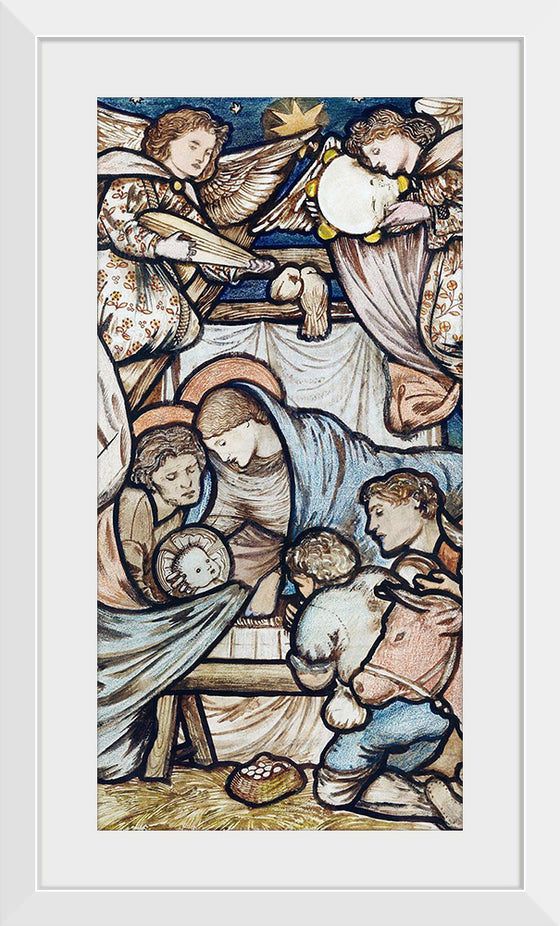 "The Nativity (1863)",  Sir Edward Burne-Jones