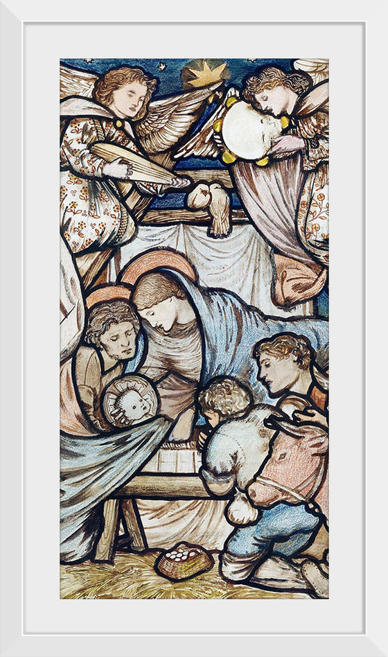 "The Nativity (1863)",  Sir Edward Burne-Jones