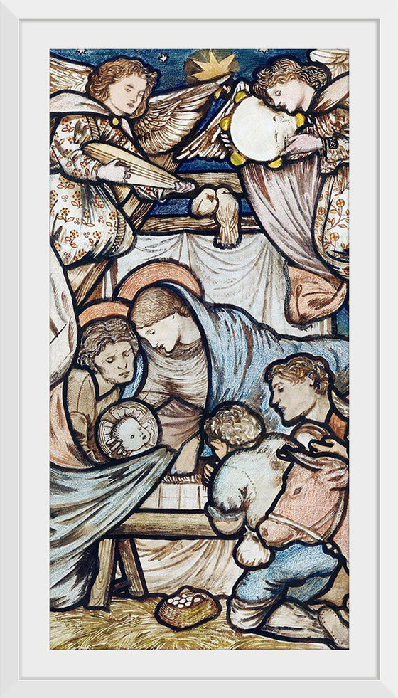 "The Nativity (1863)",  Sir Edward Burne-Jones