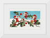 "Santa elves painting berries on holly leaves",  L. Prang & Co.