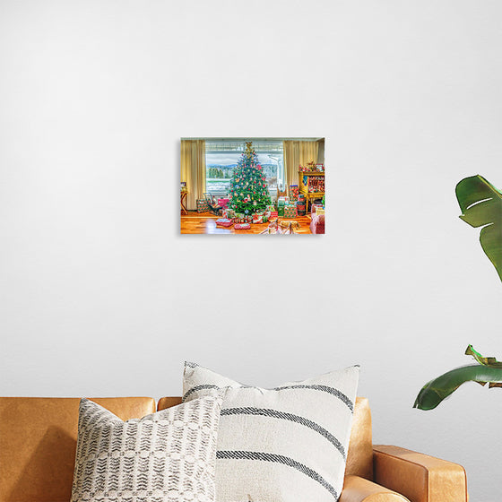 "Christmas Tree in Living Room"