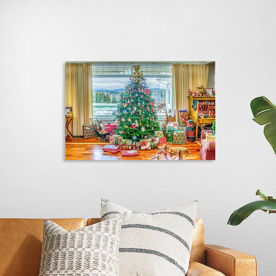 "Christmas Tree in Living Room"