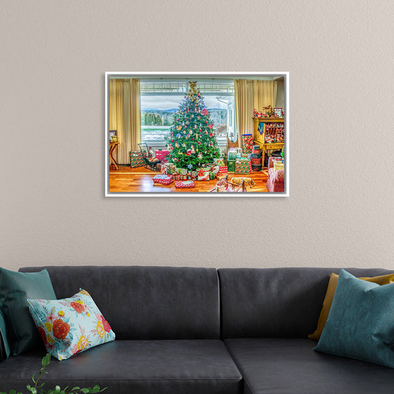 "Christmas Tree in Living Room"