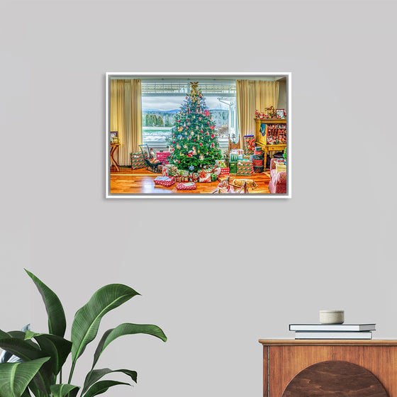 "Christmas Tree in Living Room"