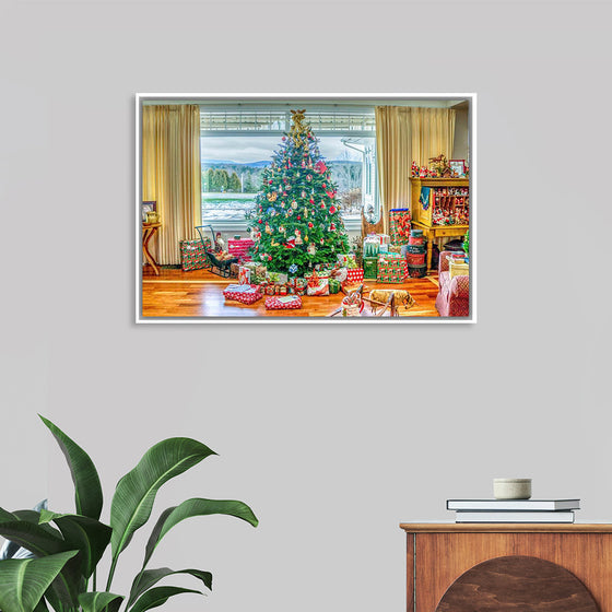 "Christmas Tree in Living Room"