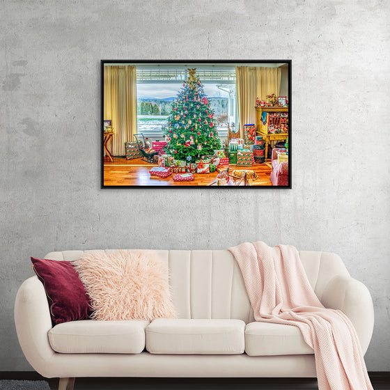 "Christmas Tree in Living Room"