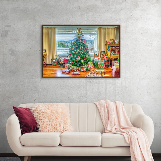 "Christmas Tree in Living Room"