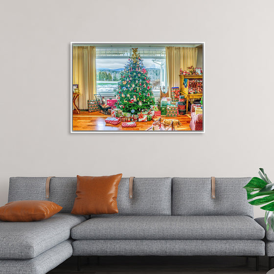 "Christmas Tree in Living Room"