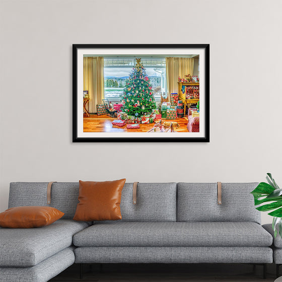 "Christmas Tree in Living Room"