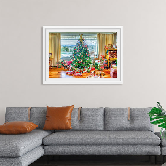 "Christmas Tree in Living Room"